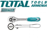 Ratchet wrench 1/4" - 158mm