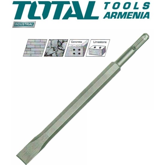 Flat chisel 14X250X20 mm - SDS PLUS Flat chisel 14X250X20 mm - SDS PLUS