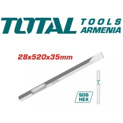 Flat Chisel 28х520х35 mm - SDS - MAX