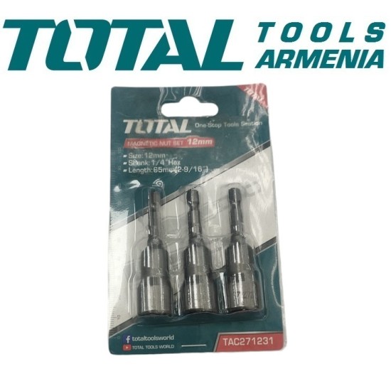 Magnetic nut set 12mm
