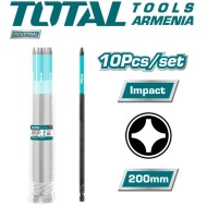 PH2 impact screwdriver 200mm bits set 10pcs