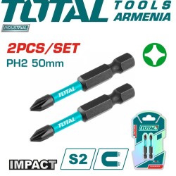PH2 impact screwdriver bits set 2pcs