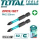PH2 impact screwdriver bits set 2pcs PH2 impact screwdriver bits set 2pcs