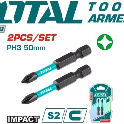 PH3 impact screwdriver bits set 2pcs