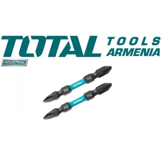 Impact bits double-sided 2 pcs PH2 Impact bits double-sided 2 pcs PH2