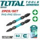 Impact bits double-sided 2 pcs PH2 Impact bits double-sided 2 pcs PH2