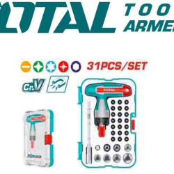 31 Pcs T-handle wrench screwdriver set