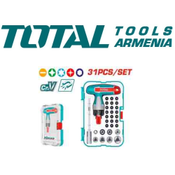 31 Pcs T-handle wrench screwdriver set
