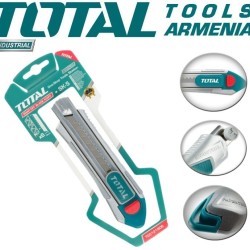 Retractable knife with aluminum body