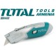 Knife with retractable trapezoidal blade Knife with retractable trapezoidal blade