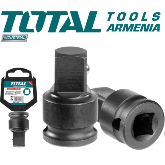 Impact socket adapter 3/4" (F) x 1" (M) Impact socket adapter 3/4" (F) x 1" (M)