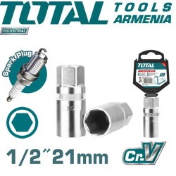 Spark plug socket 21mm - 1/2 "