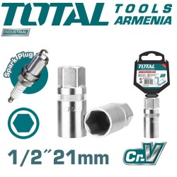 Spark plug socket 21mm - 1/2 "