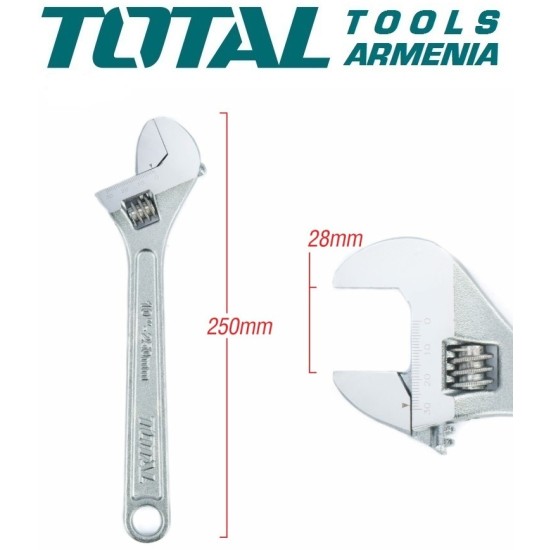 Adjustable Wrench 250mm(10˝)