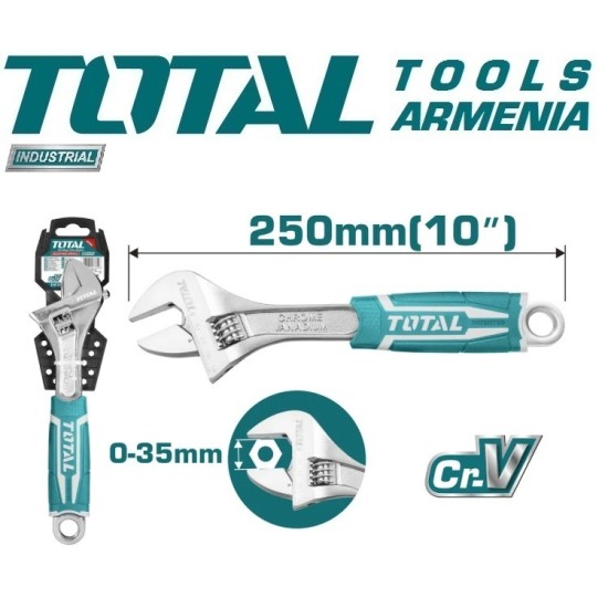 Adjustable Wrench 250mm(10˝) Adjustable Wrench 250mm(10˝)