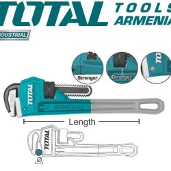 Pipe wrench 0-110mm - 1200mm 48"