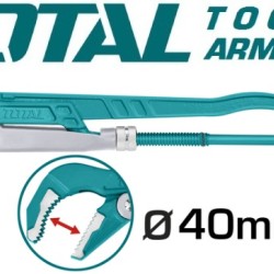 Heavy duty pipe wrench 0-40mm