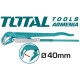 Heavy duty pipe wrench 0-40mm Heavy duty pipe wrench 0-40mm