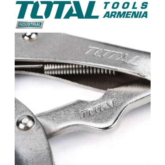 Hand clamp with oval jaws 250 mm