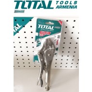 Manual clamp with straight jaws 250mm
