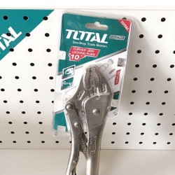 Manual clamp with straight jaws 250mm