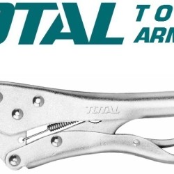 Manual clamp with straight jaws 250mm