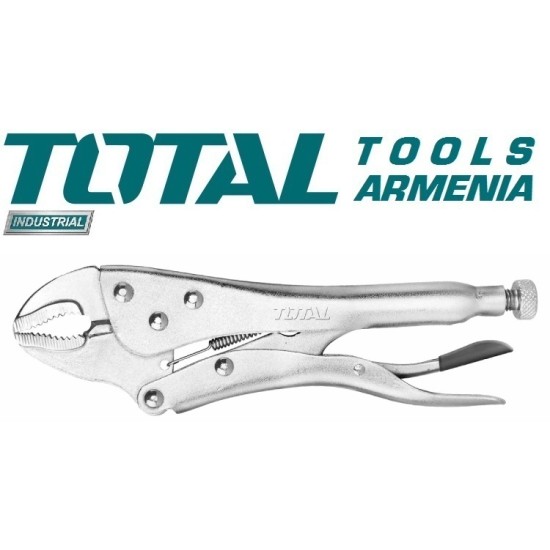 Manual clamp with straight jaws 250mm Manual clamp with straight jaws 250mm
