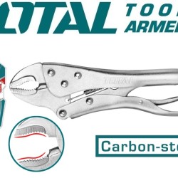 Manual clamp with straight jaws 250mm