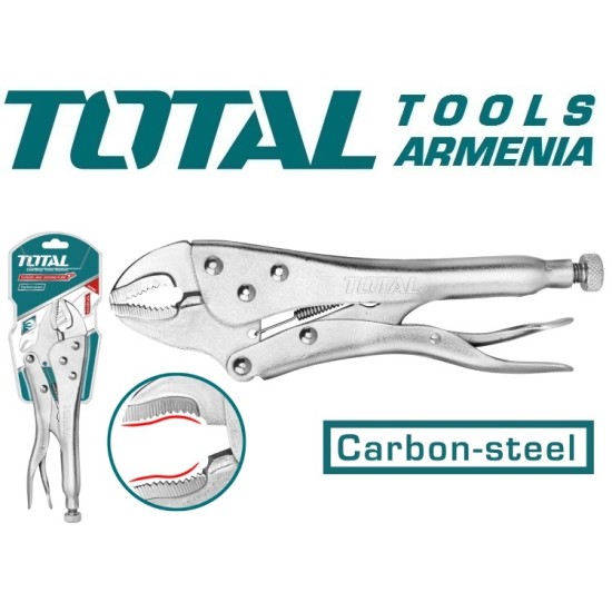 Manual clamp with straight jaws 250mm Manual clamp with straight jaws 250mm