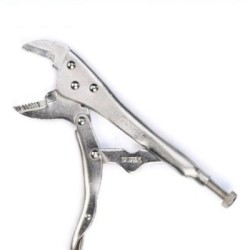 Manual clamp with straight jaws 250mm