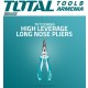 High strength long nose pliers 160mm