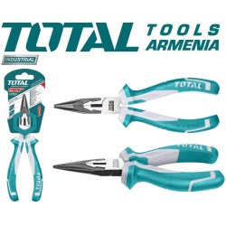 High strength long nose pliers 160mm