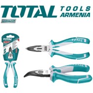 Long nose pliers curved 160mm
