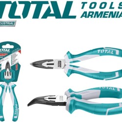 Long nose pliers curved 160mm