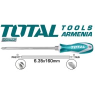 Screwdriver Twin Head ﻿﻿﻿PH2+SL6/160mm