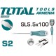 Slotted screwdriver SL 5.5x100 mm Slotted screwdriver SL 5.5x100 mm