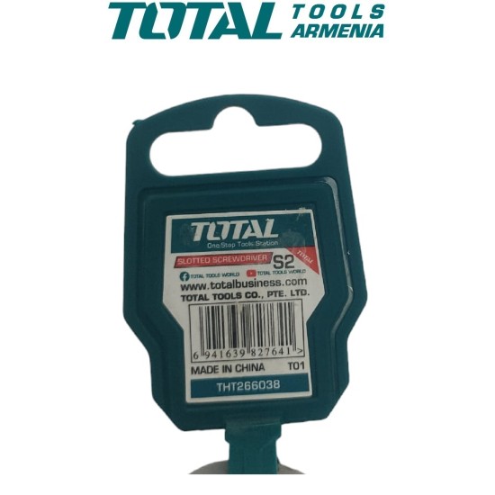 Slotted screwdriver SL6.5x38mm
