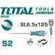 Slotted screwdriver SL 6.5x125 mm Slotted screwdriver SL 6.5x125 mm