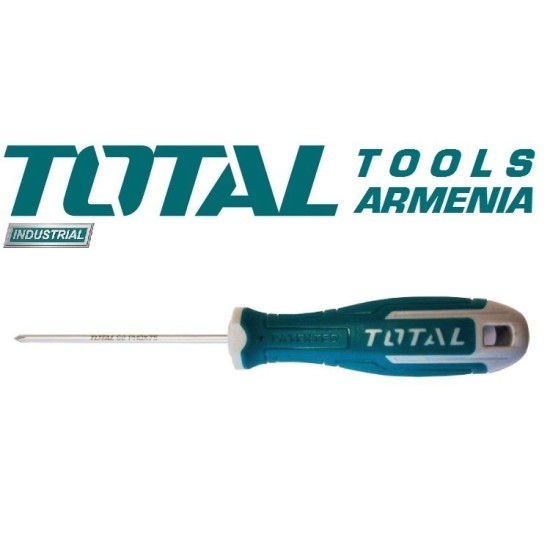 Phillips crosshead screwdriver PH1x100mm Phillips crosshead screwdriver PH1x100mm