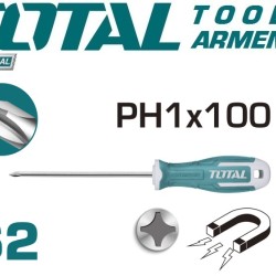 Phillips crosshead screwdriver ﻿﻿﻿PH1x100mm