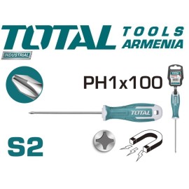 Phillips խաչաձև պտուտակահան PH1x100 մմ