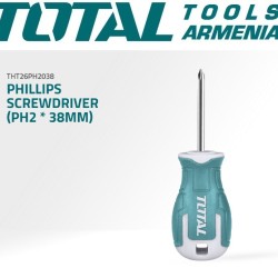 Phillips crosshead screwdriver PH2x38mm