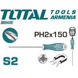Phillips խաչաձև պտուտակահան PH2x150 մմ