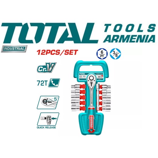 Socket set 12pcs Socket set 12pcs