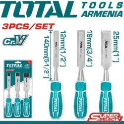 A set of wood chisels 3 pcs.