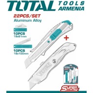 Utility knife set 22pcs