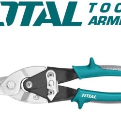 Metal shears with straight cut