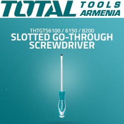 Impact Slotted screwdriver ﻿﻿SL8x150mm