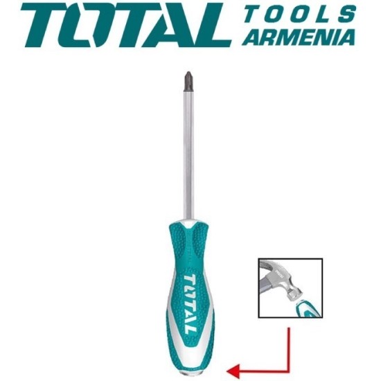 Impact Phillips Crosshead Screwdriver PH3 8x150mm Impact Phillips Crosshead Screwdriver PH3 8x150mm