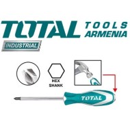 Impact Phillips Crosshead Screwdriver PH2 6x150mm